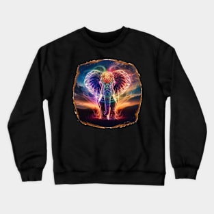 Electric Elephant Crewneck Sweatshirt